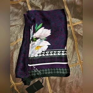 Ted Baker floral cape scraf